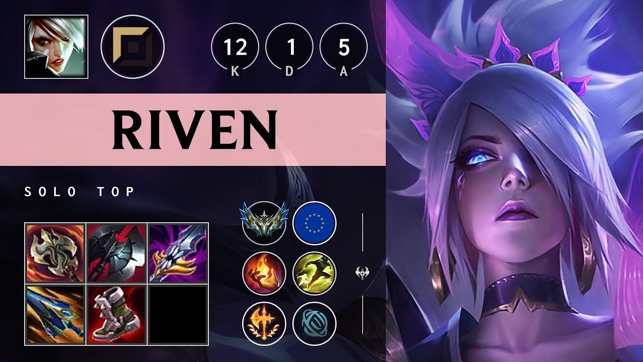 Riven Top vs Ambessa - EUW Challenger Patch 25.S1.3