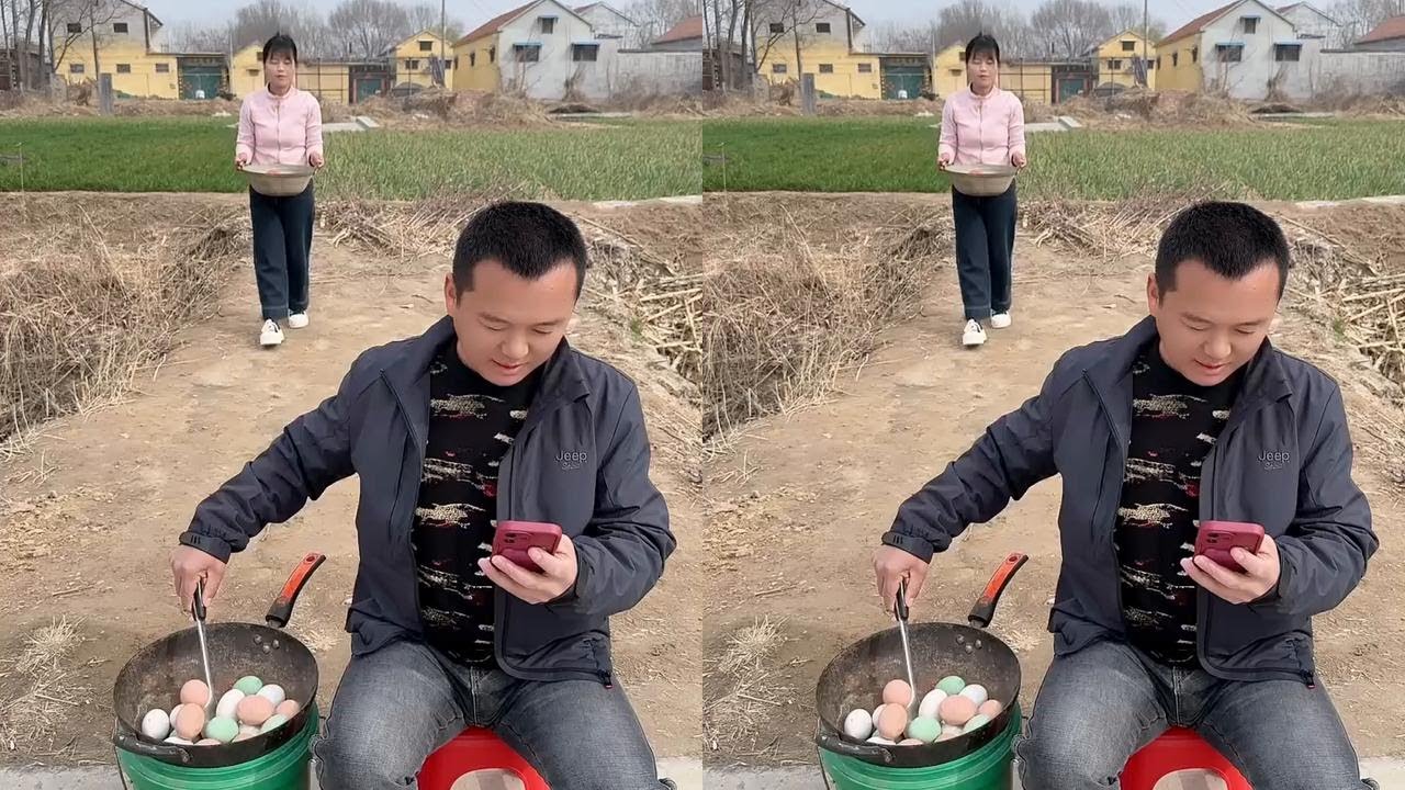 The brother-in-law is so absorbed in his phone, let's tease him. #funny #comedy #funnyvideo
