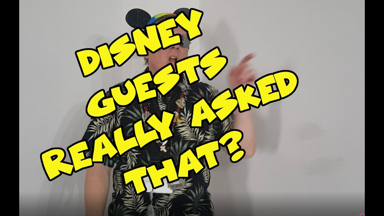 Disney Guests Really Asked That? Dumb and Silly Questions - Confessions of a Theme Park Worker