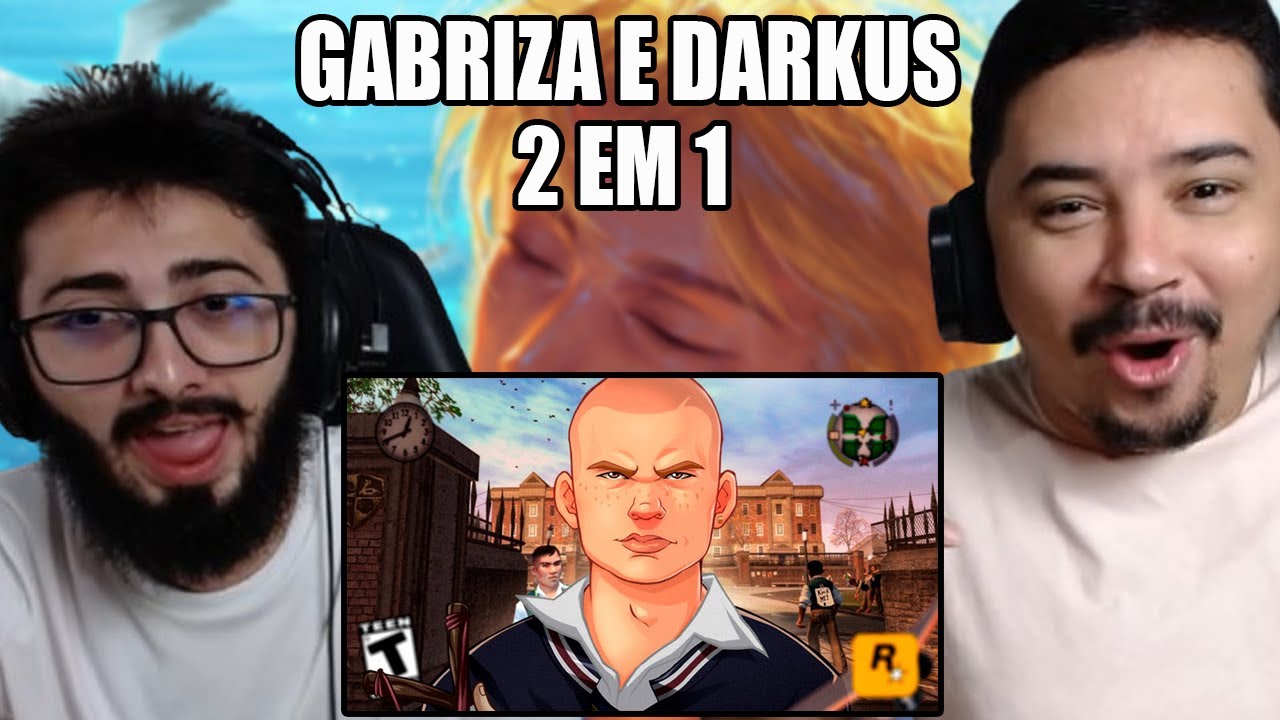 Jimmy Hopkins (Bully) Rei da Escola | Gabriza e Darkus - MEM&Oacute;RIAS [Kento Nanami] | REACT