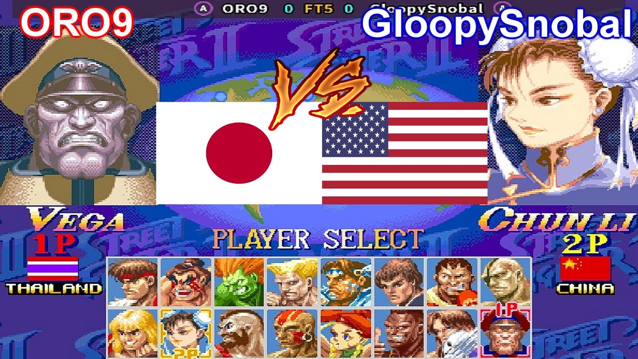 Super Street Fighter II X: Grand Master Challenge - ORO9 vs GloopySnobal FT5