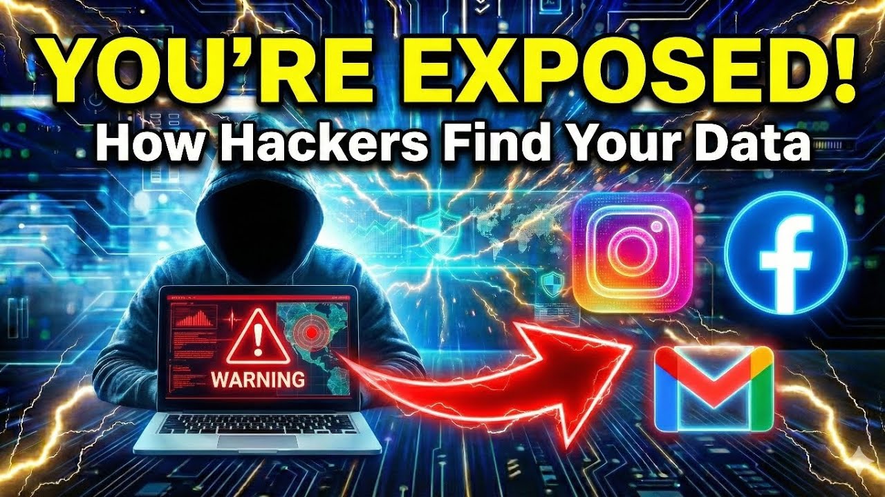 🚨 You’re Exposed! How Hackers Find Your Data & How to Stay Safe 🚨