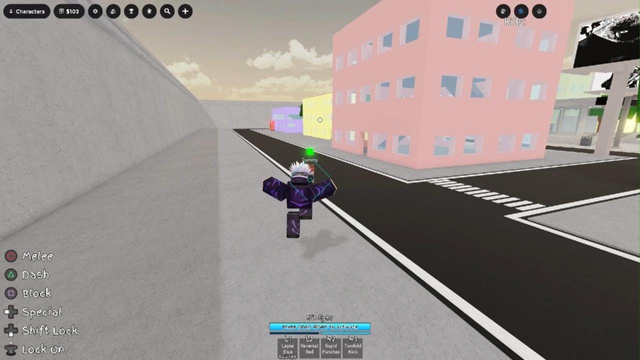Roblox jjs easy gojo combo