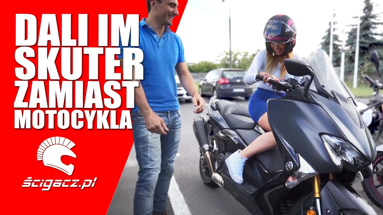 Yamaha T-MAX 500: Maxi Skuter zamiast Motocykla? ekstremalny test na 7 🐇🐇 żywych motocyklistach!