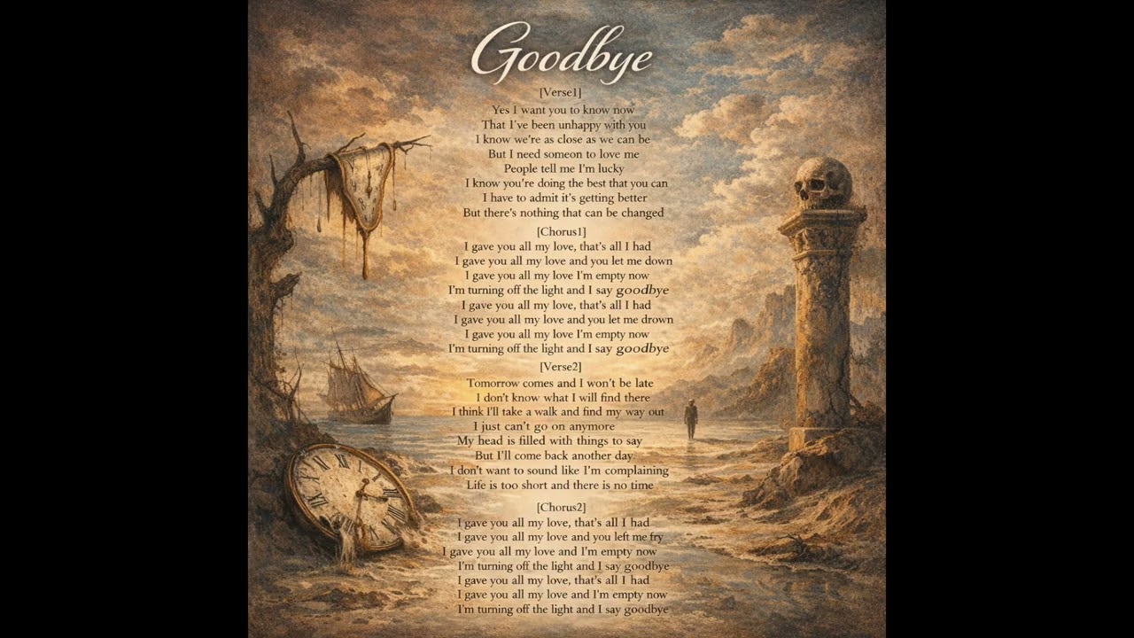 Goodbye (Original demo 2012)