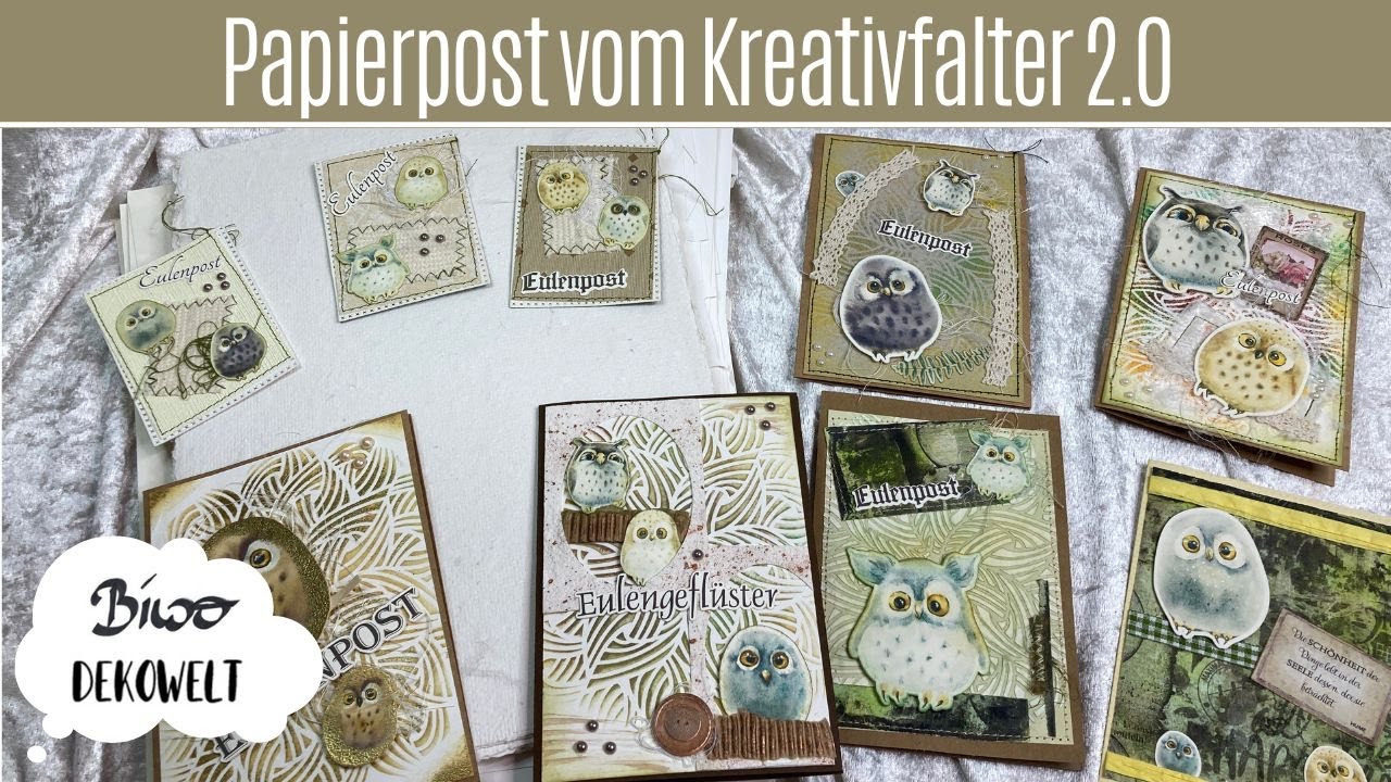 Papierpost Tina / Kreativfalter 2.0