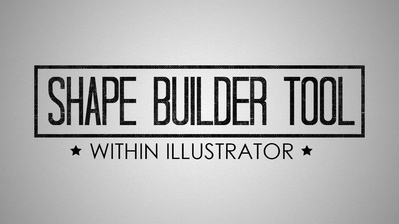 How to Use The Shape Builder Tool Within Adobe Illustrator CS6