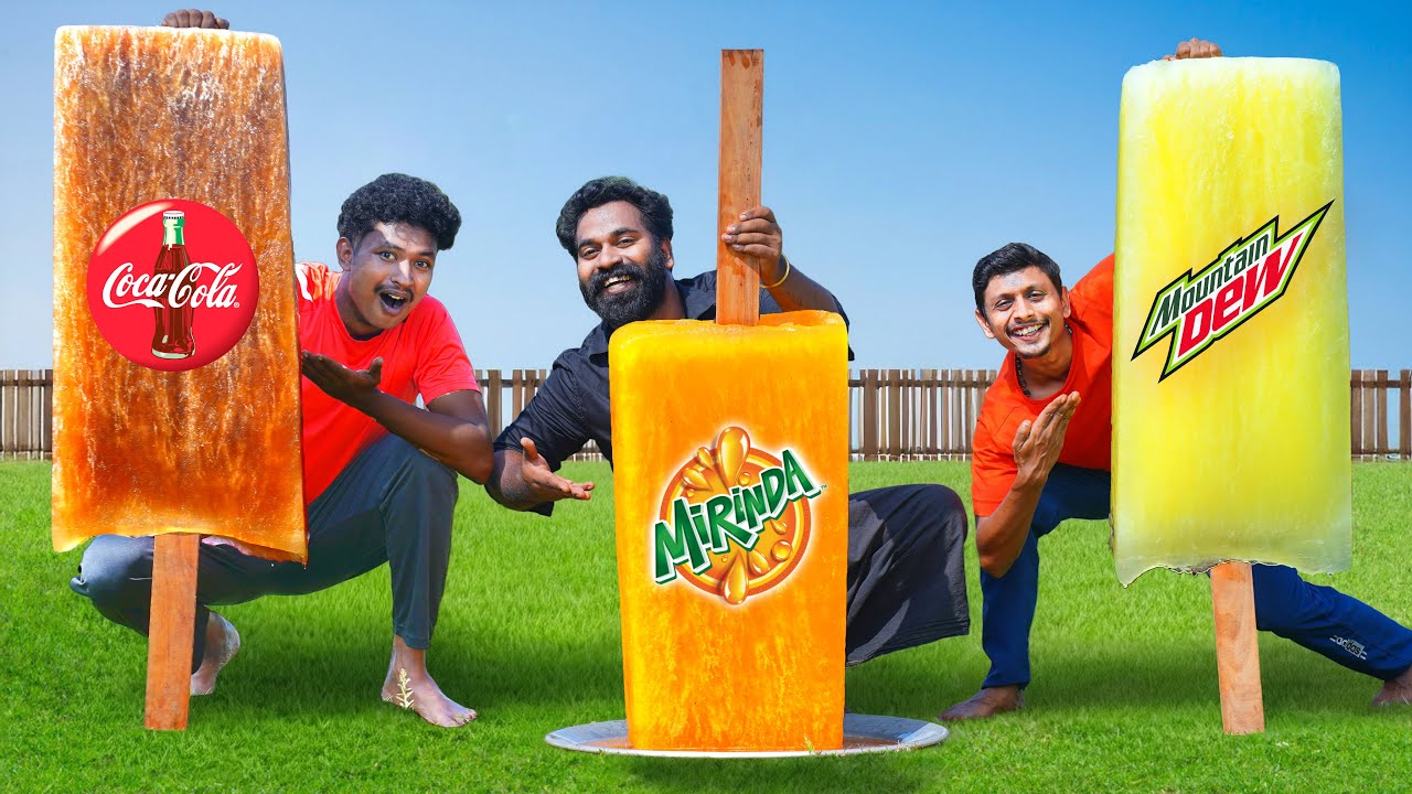 We Made Biggest Cold Drink Ice Cream | Monster Coca Cola Ice Cream | M4 Tech |