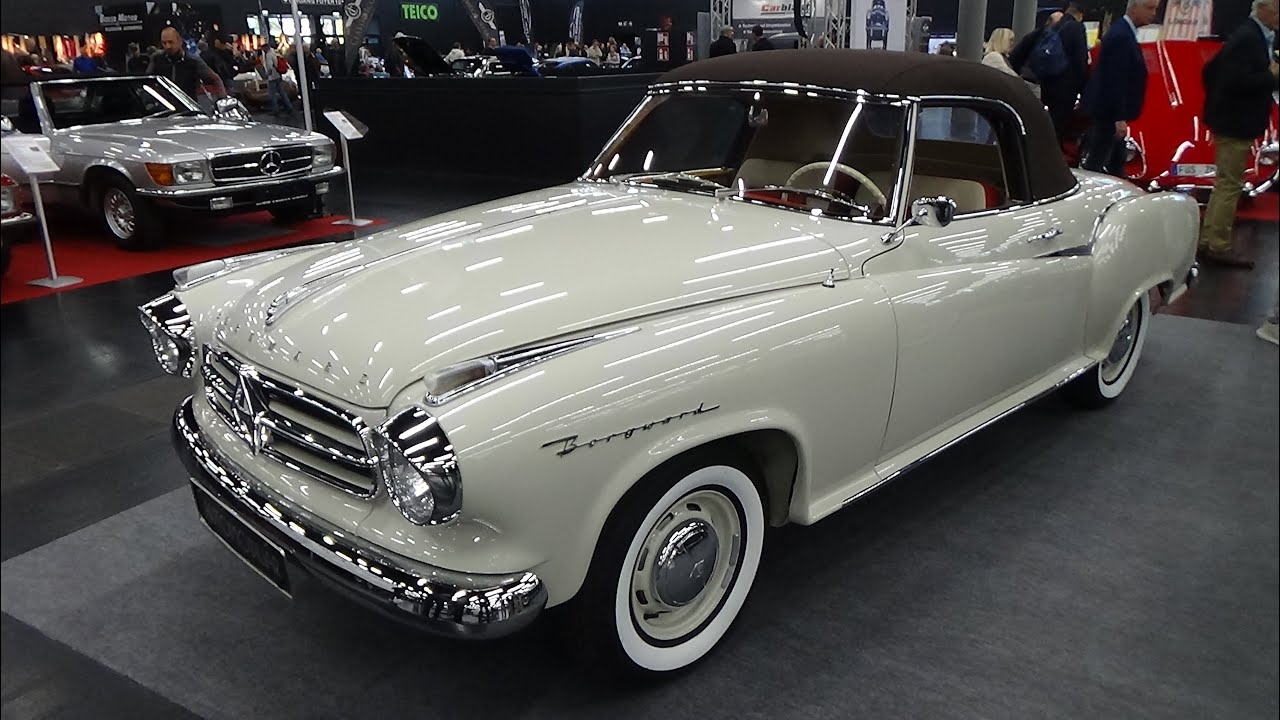 Borgward Isabella Coupe Cabriolet 1960 года — экстерьер и интерьер — Classic Expo Salzburg 2025