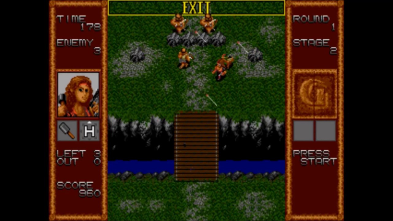No one Left Behind! Gain Ground (Genesis) Full Playthrough- All characters rescued