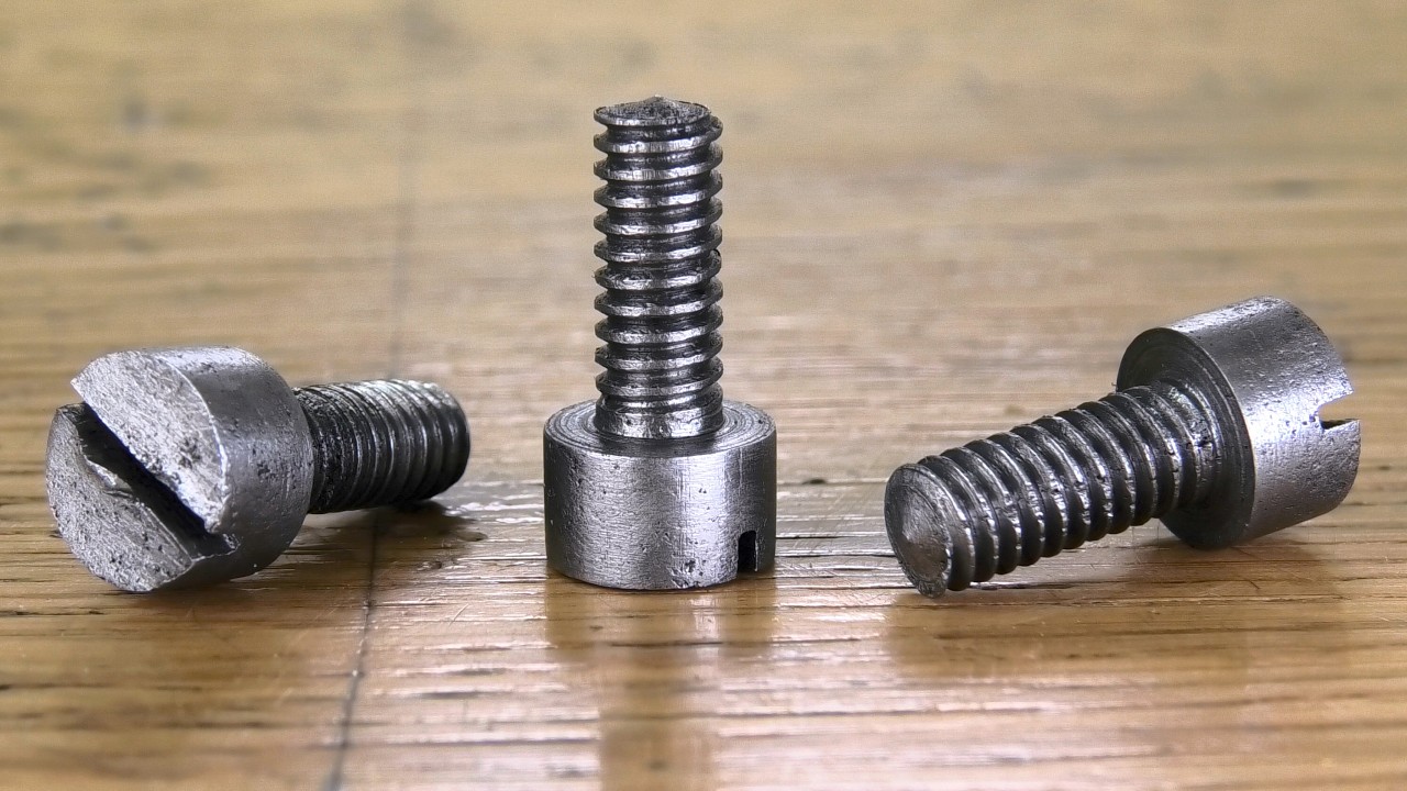Restoring 130 Year Old Screws