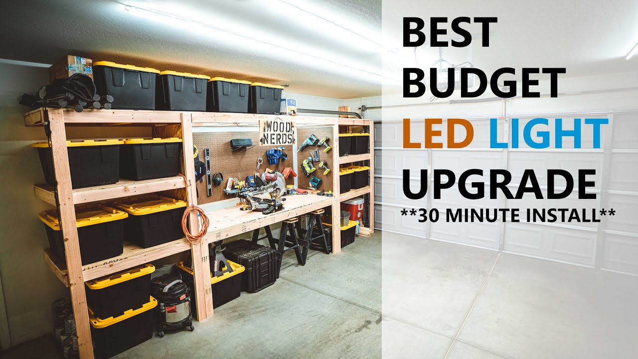 Cheap Led Garage Lighting / DIY / Shop Lights