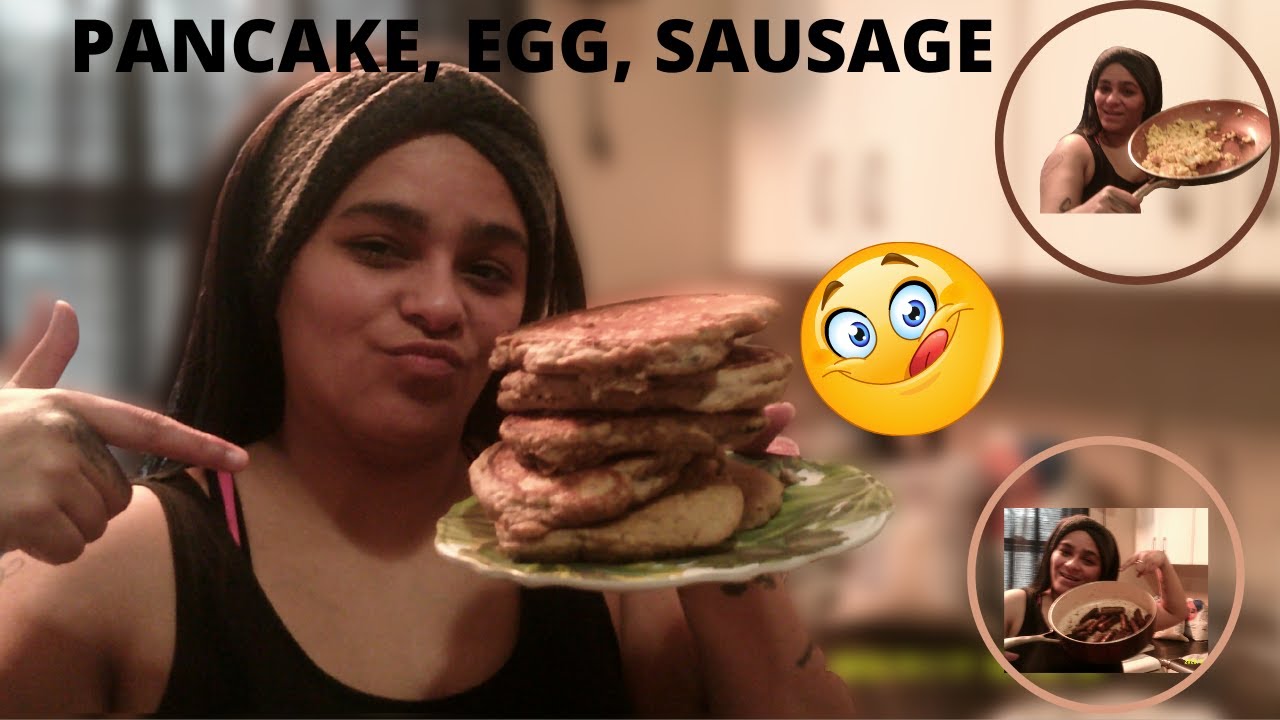 COME COOK BREAKFAST WITH THE FAMILIA GANG: PANCAKE 🥞 EGGS 🥚 SAUSAGE.
