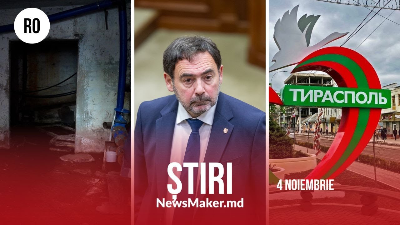 Transnistria va adera la UE?/Tkaciuk &bdquo;nu vinde votcă&rdquo;/Un bloc din Chișinău se scufundă &icirc;n canalizare
