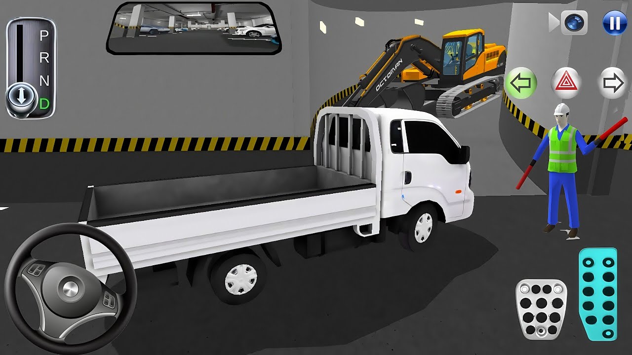 New Kia Pickup Stuck in Parking Garage - 3D Driving Class - Car Game - 3D Driving Class 2026