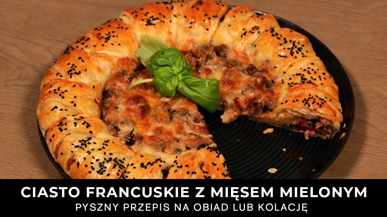 👍  Ciasto francuskie z mięsem mielonym ► pyszny przepis na obiad lub kolację