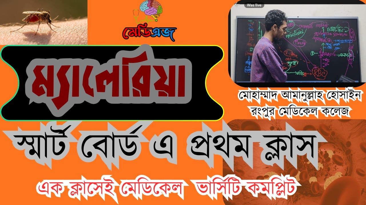 ম্যালেরিয়া নিয়ে আর কোন ভয় কাজ করবেনা ইনশাআল্লাহ ❤️