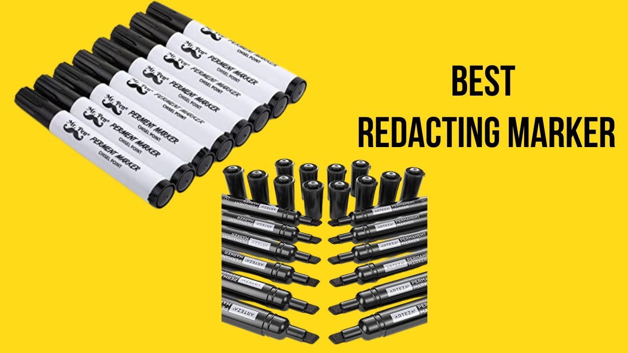 Best Redacting Markers for 2023