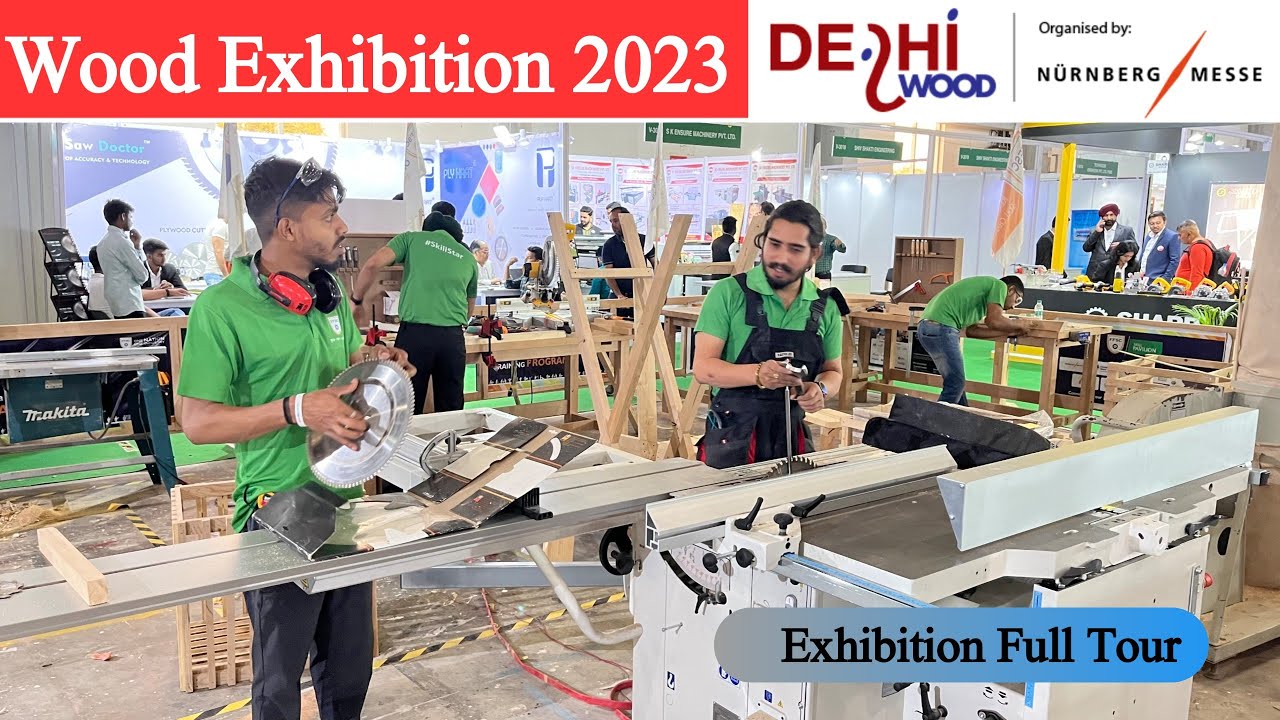 Delhi Wood Expo 2023 - कारपेंटर जरूर देखें ( FFsc,Caple,Mvs Global,Sharp Gold ) In Hindi