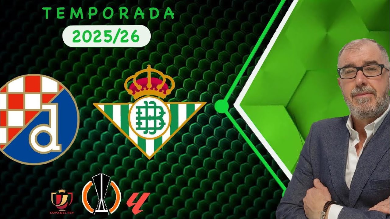 Vídeo Análisis Jornada 6 Uefa Europa League. Dinamo Zagreb - Real Betis.