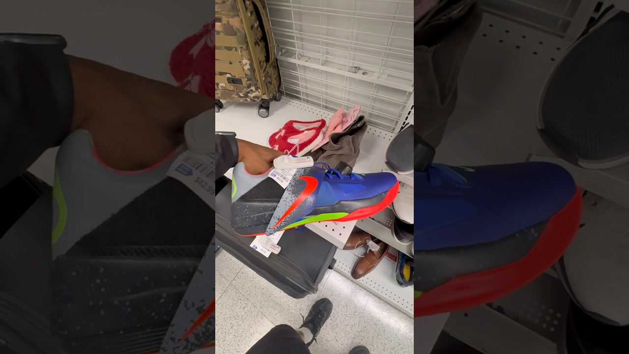 Casually sitting on shelves&hellip; KD 4 Nerf at Ross! #sneakers #shoes #shopping #shorts