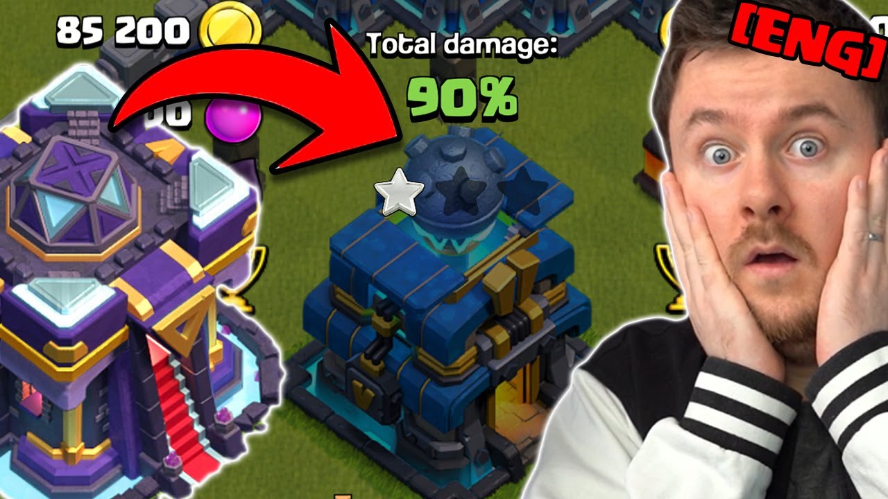 TOWN HALL 12 1 Star Defense vs Town Hall 15 on 5000 Trophies in Clash of Clans