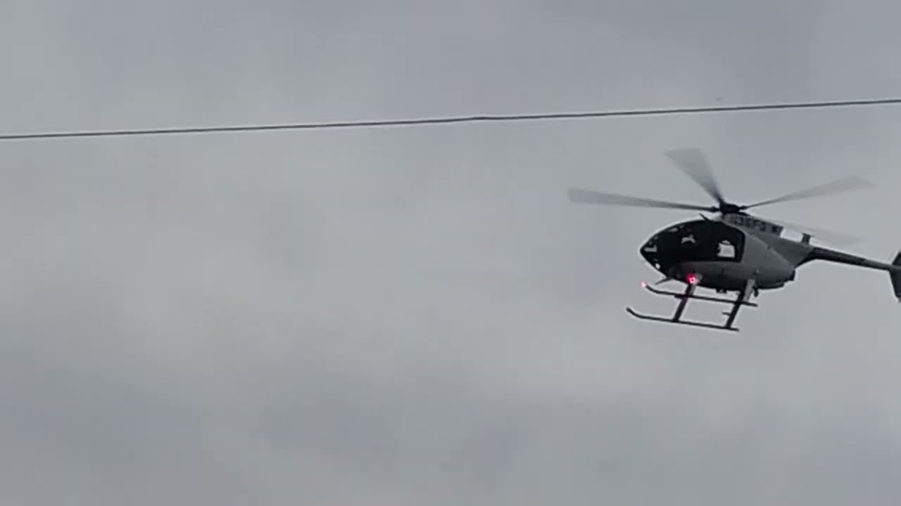 Helicopter assisting tehama county 