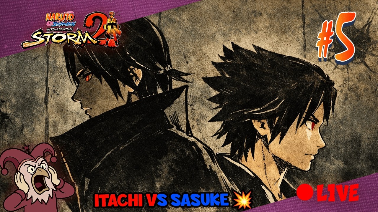 🔴SASUKE VS ITACHI😱 Dendam Uchiha yang Dibawa Sang Adik!! | Live Naruto STORM 2 Indonesia #5
