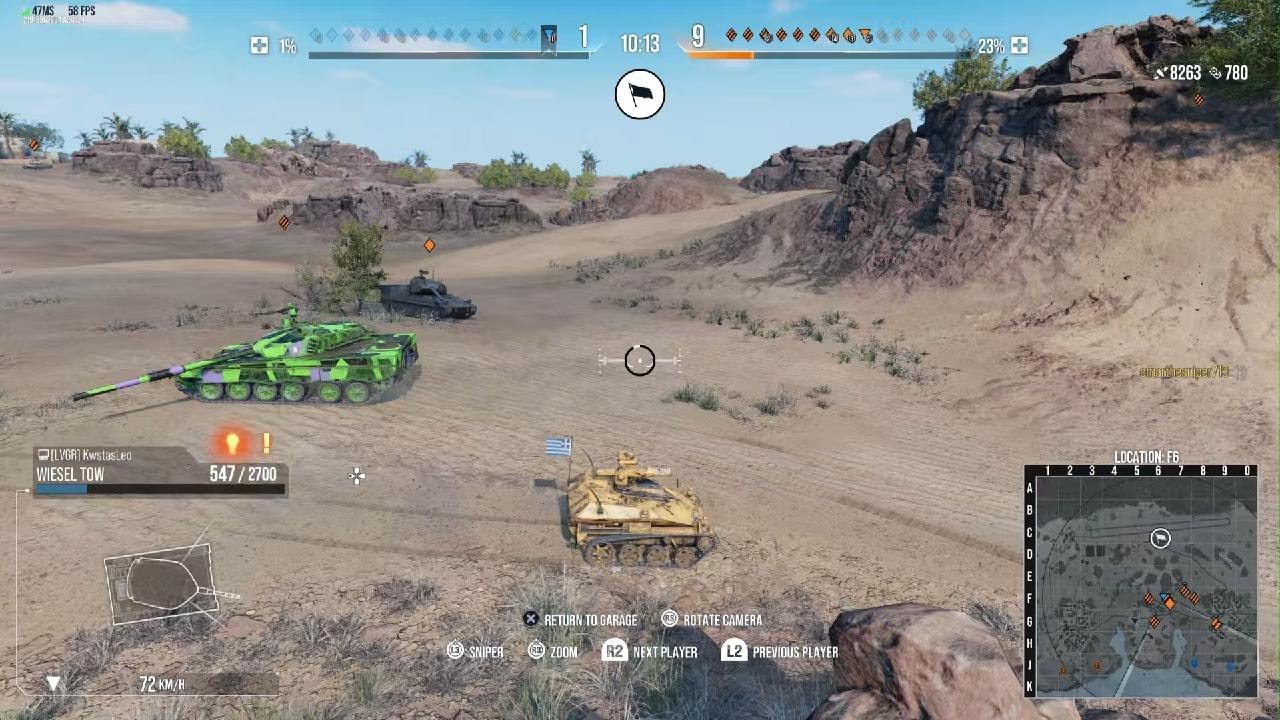 World of Tanks - snipping