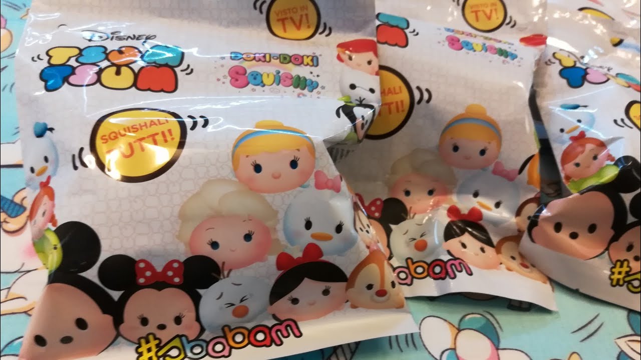 Disney Tsum tsum squishy.... Che belli!!!