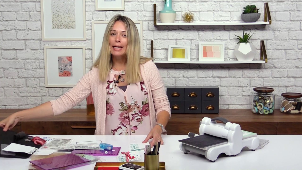 How to Create Half Panel Cards with Stephanie Barnard | Sizzix