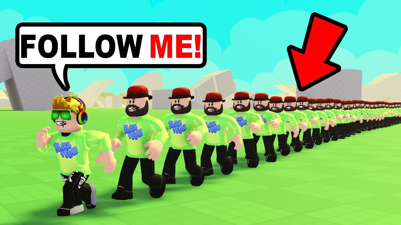 I CLONED MY DAD 100 TIMES in ROBLOX NOOB TRAIN!