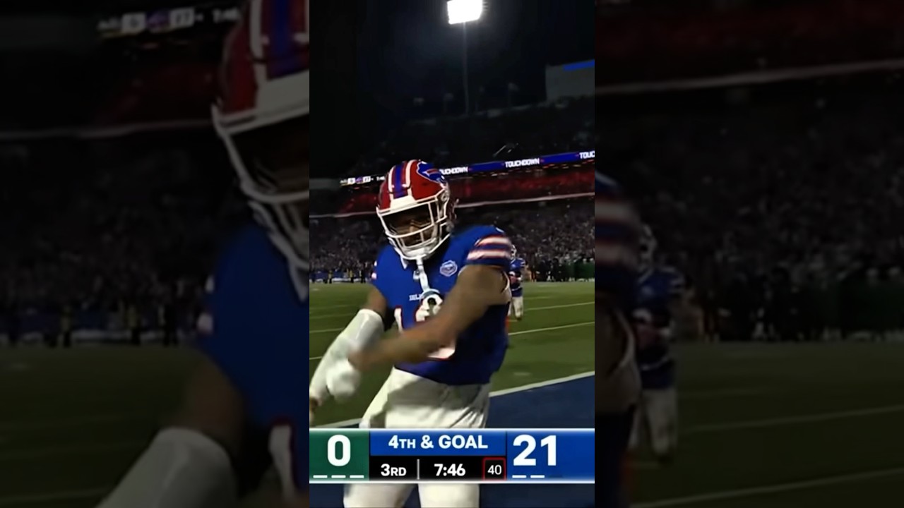 Gabe Davis hits the dougie