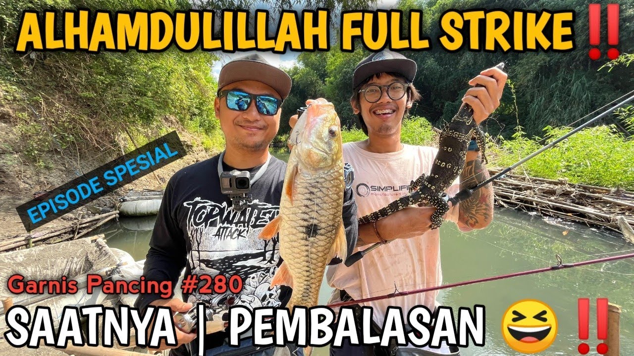 SPOT LUAR BIASA‼️SERANGAN HAMPALA BERTUBI-TUBI🤩‼️BONUS STRIKE ANAKAN KODOMO💥 || Garnis Pancing 