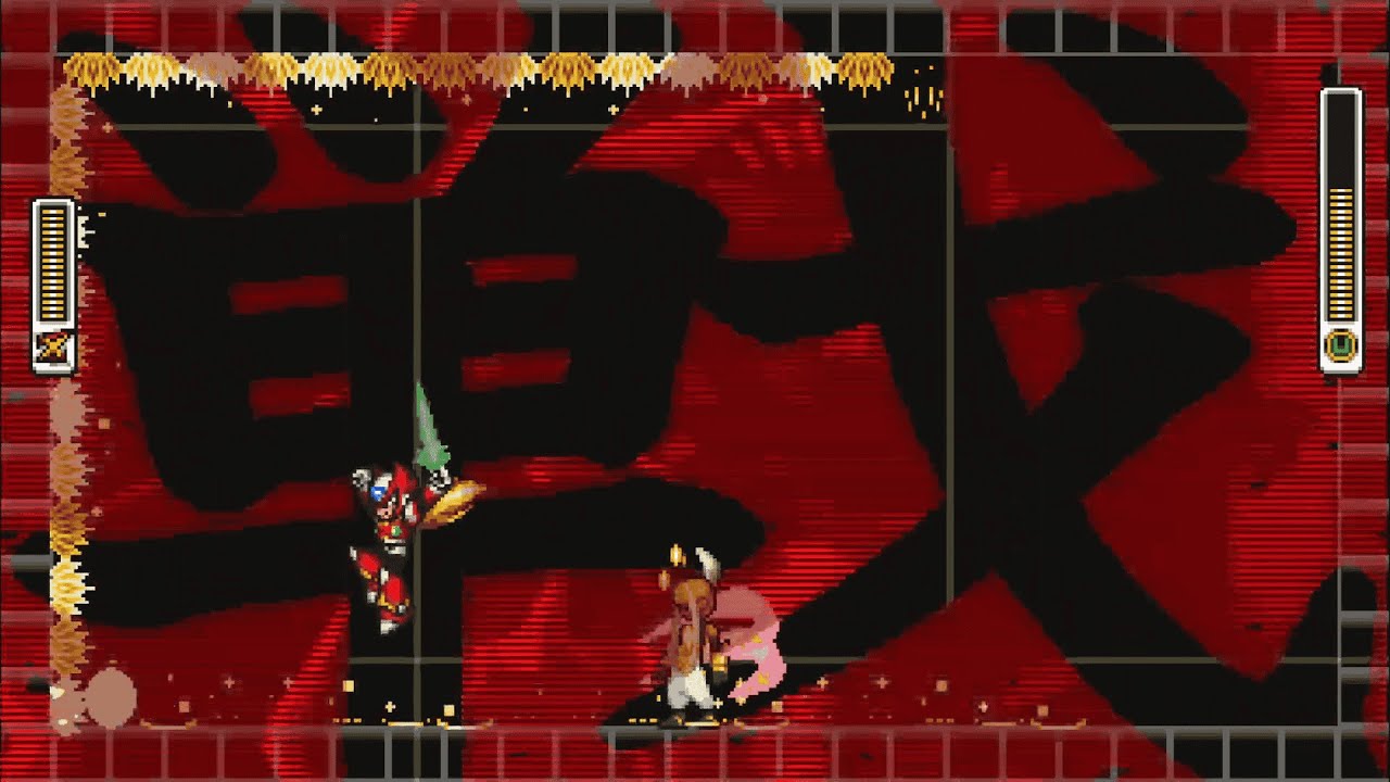 Mega Man X8 Demake Zashiko Mod - Zero vs. Serenade (No Damage, Z-Saber Only)