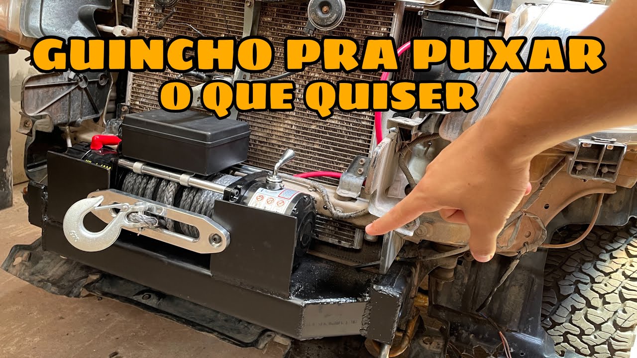 COMO INSTALAR O GUINCHO REBOQUE NA SUA CAMIONETE?