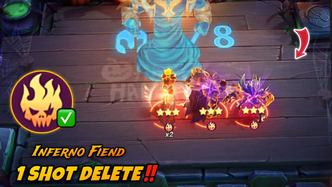AMAZING TRICK INFERNO FIEND, BRUTAL MODE | THARZ SKILL 3‼️ MAGIC CHESS 2024