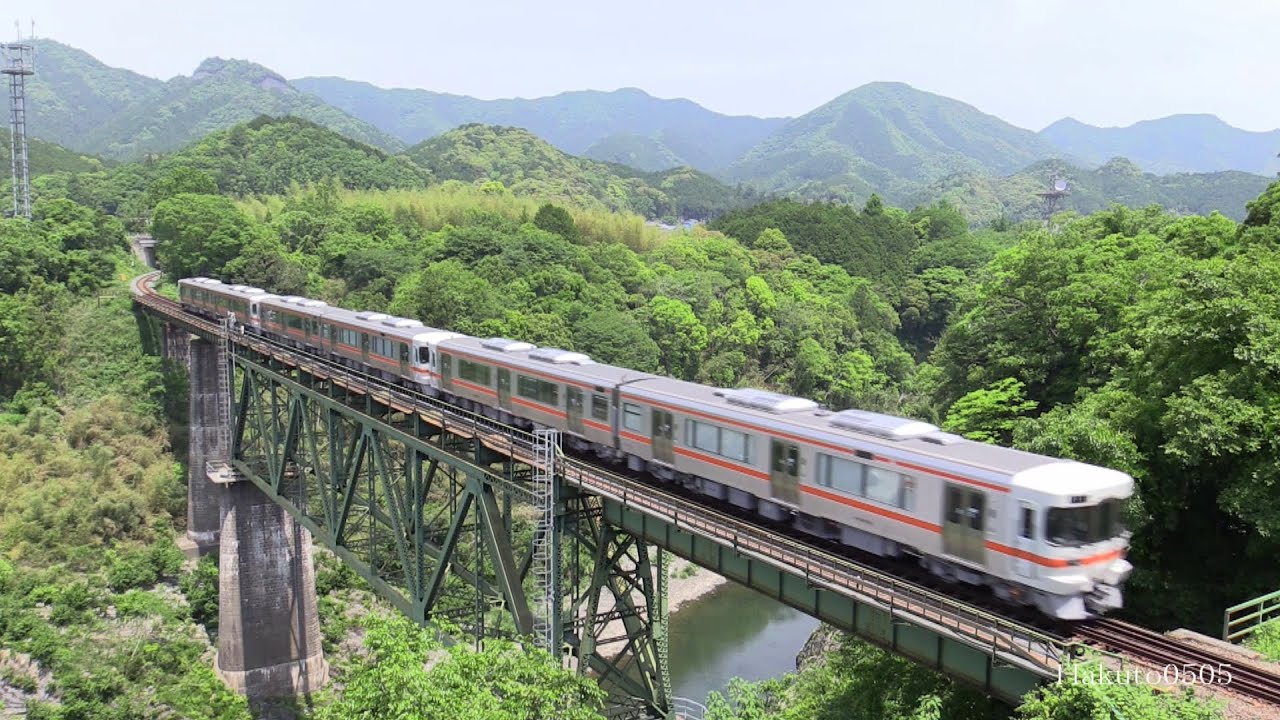 紀勢線キハ25系 6両編成試運転