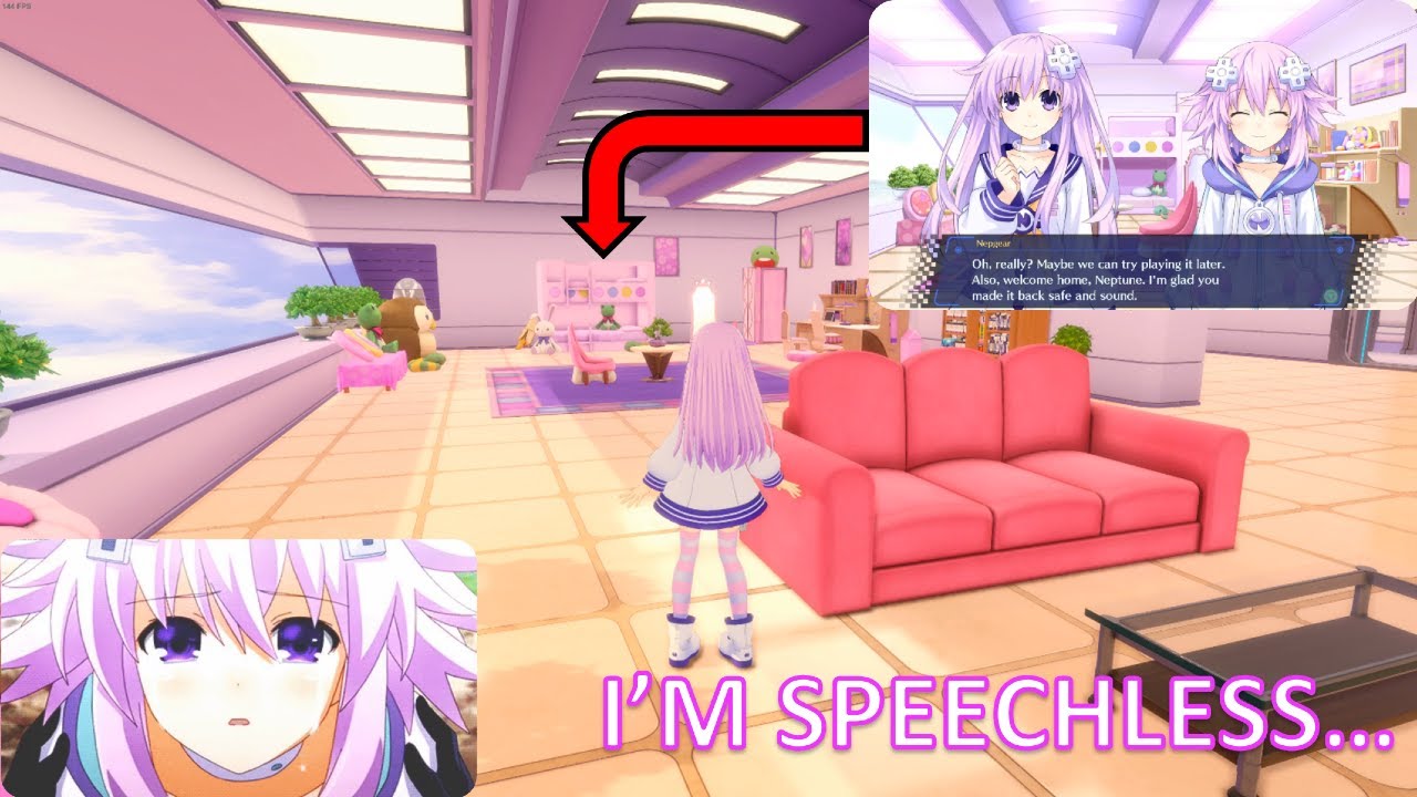 I FOUND NEPTUNE AND NEPGEAR'S ROOM!!! (And Possibly someone else's...)