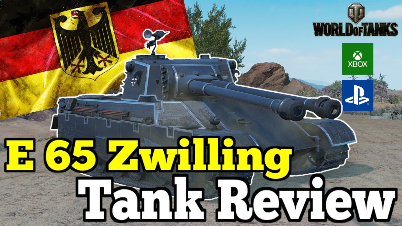 *НОВЫЙ* Обзор танка E 65 Zwilling &mdash; BLACK EDITION