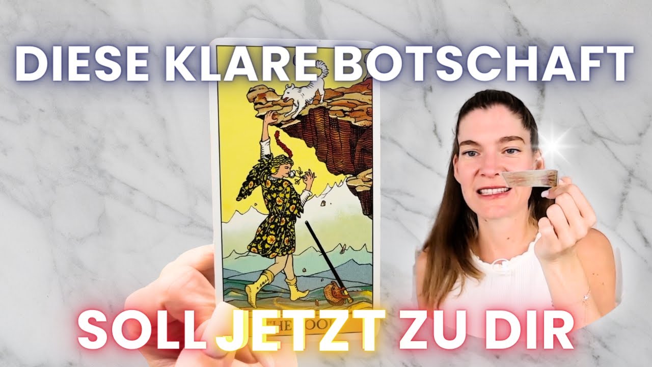 Eine klare Botschaft, die dich jetzt erreichen soll!