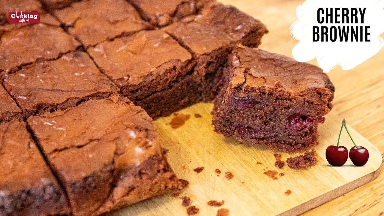 BROWNIE | Cherry Brownie Recipe - how to make