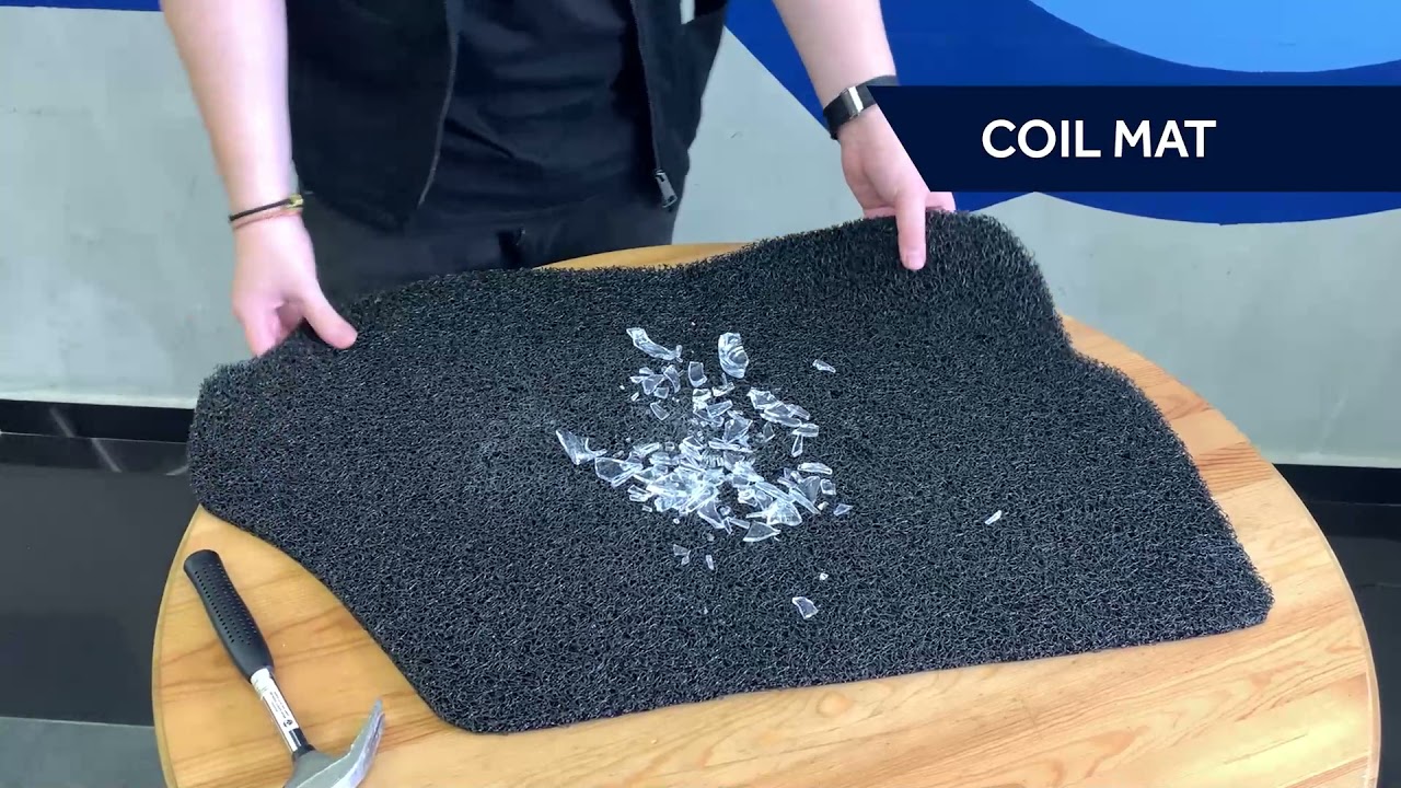Trapo Mat vs Coil Mat - Glass Smashing