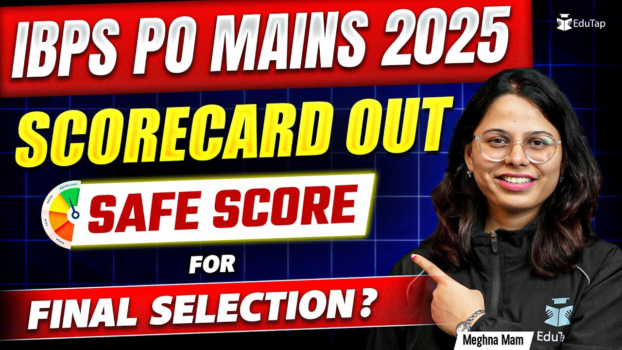 IBPS PO Mains Scorecard 2025 | IBPS PO Mains Cut Off | IBPS PO Expected Final Cutoff