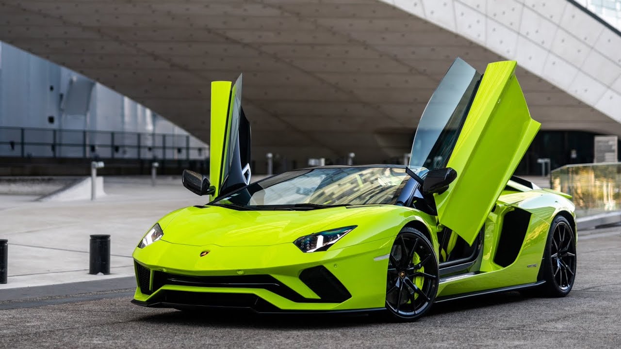 J'EN VEUX UNE 😍🤯  Lamborghini Aventador S roadster 😍😍