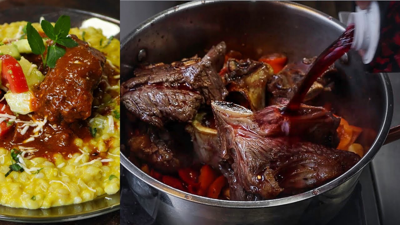 Cocina en un Toque Asado de Tira con Trigo estilo Risotto | Abelca