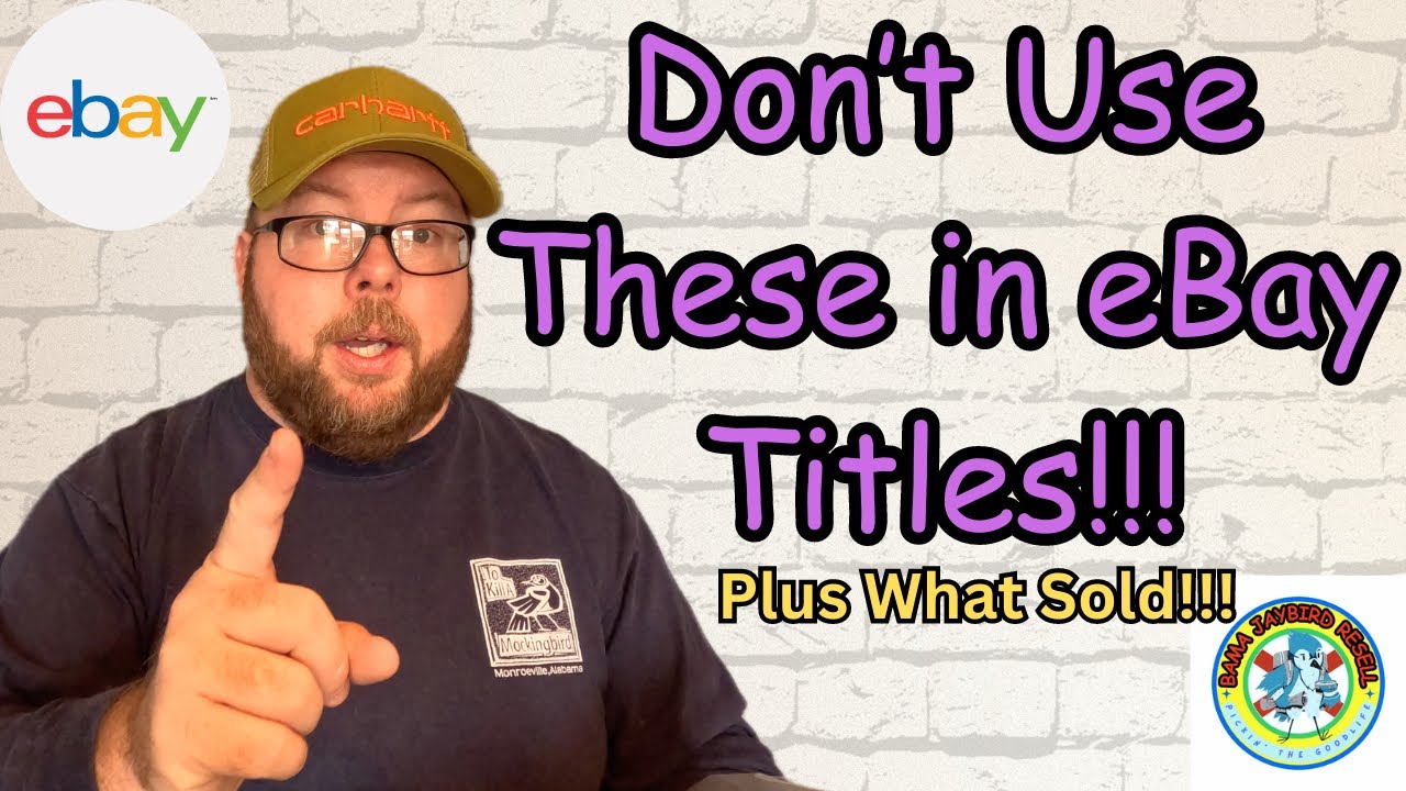 Secrets to Perfect eBay Titles - STOP Making These Mistakes!