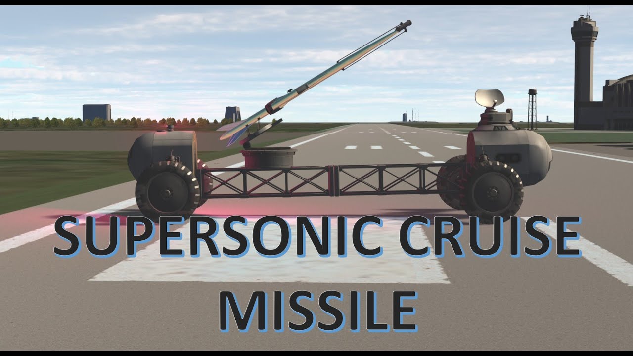 KSP 1.12.5 | Supersonic Cruise Missile | 100 nautical miles test