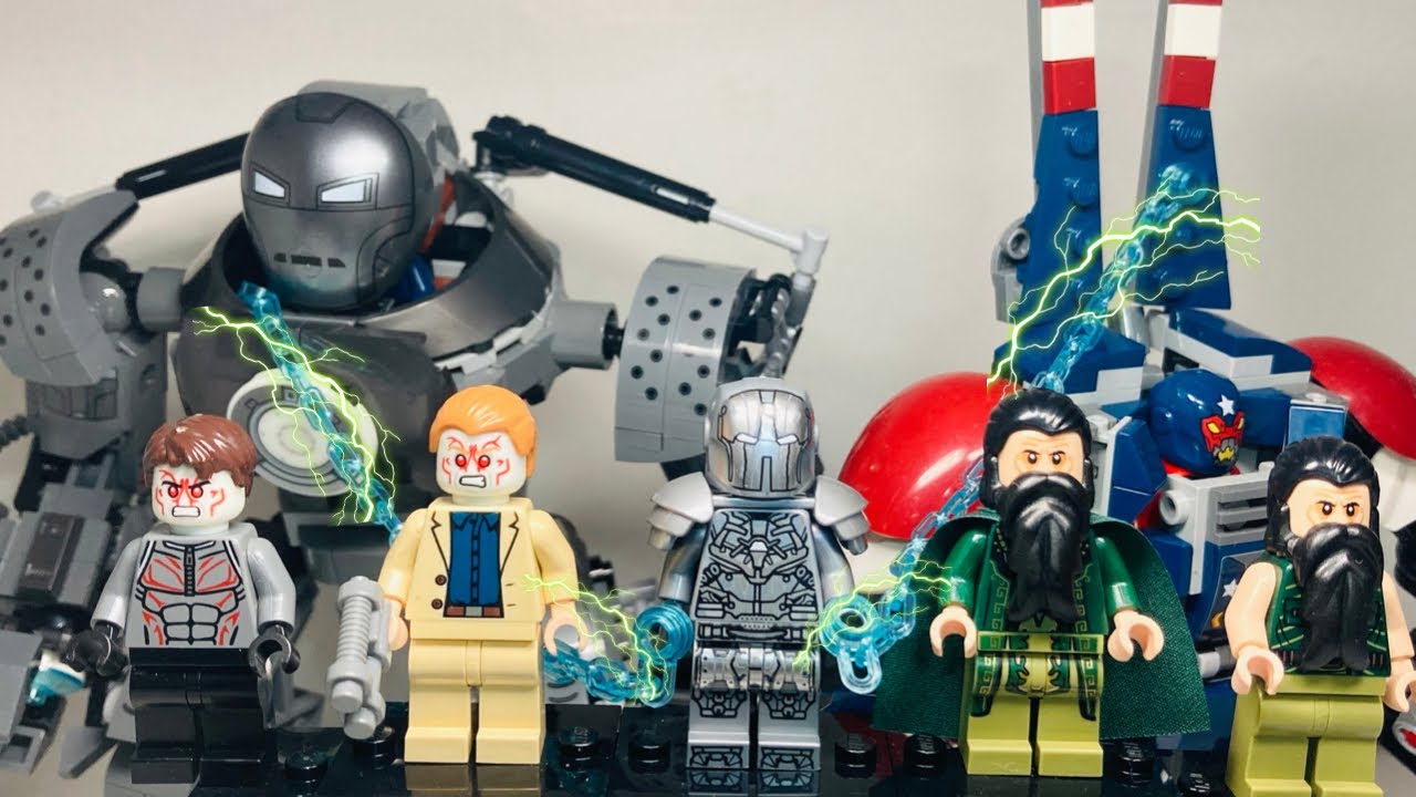 EVERY LEGO Marvel Iron Man Villain Minifigure 2022 INCLUDING Whiplash!