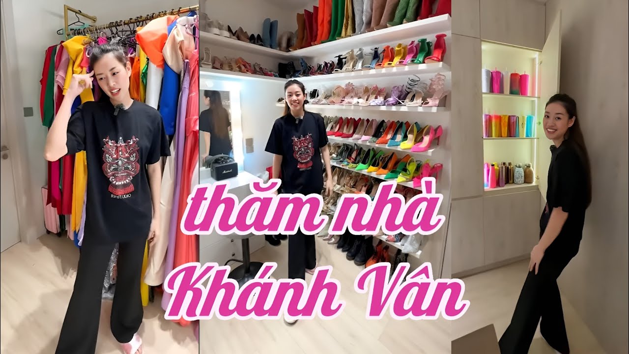 Cùng Hoa Hậu Khánh Vân khám phá bên trong nhà mới có gì (P2)
